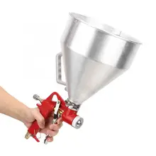 6L воздуха Краски пистолет 1/4in алюминиевый Хоппер Воздушный пистолет-распылитель стены распылитель для краски украшения дома инструмент 4/6/8 мм