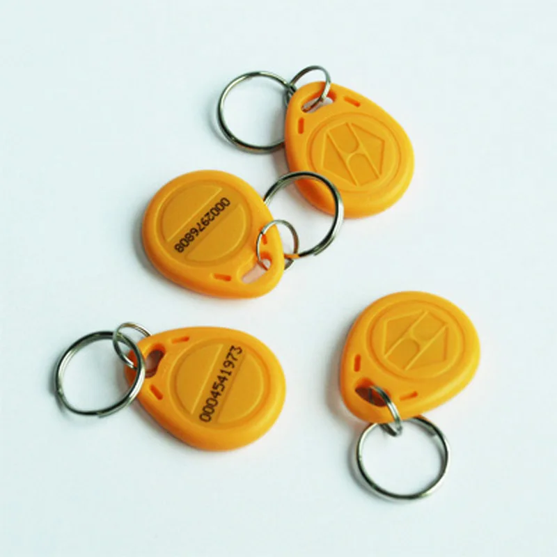 KT02 RFID брелки жетон метки брелоки брелок ID карта чтение и флэш 125 кГц с чипом