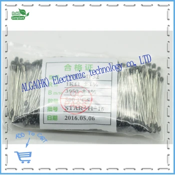 

1 k NTC thermistor 5% black/match heads MF52A2 102j3470 B value of 3470.