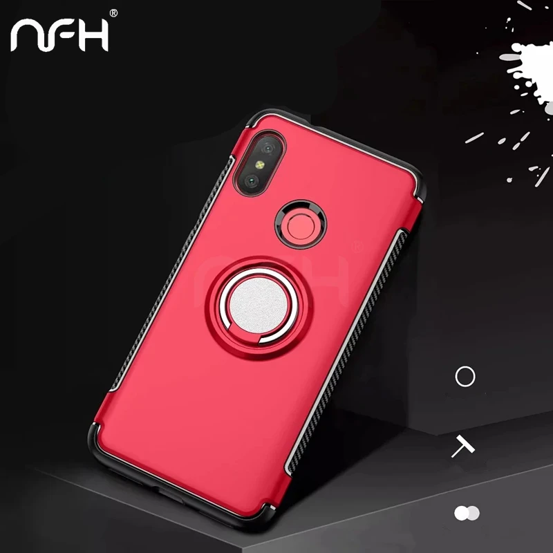 

Hard Armor Shockproof Case For Xiaomi Redmi 5 Plus Note 7 Redmi 6A 6 Pro MIX 2 S2 Y2 Mi A2 Lite Slim Cover Stans Case On Mi 9 F1