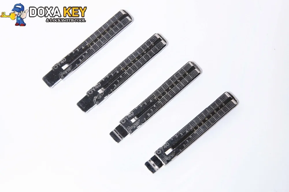 Оригинальный Выгравированный линейный ключ для Lexus Mitsubishi OPIRUS 2 в 1 LiShi TOY40 весы режа