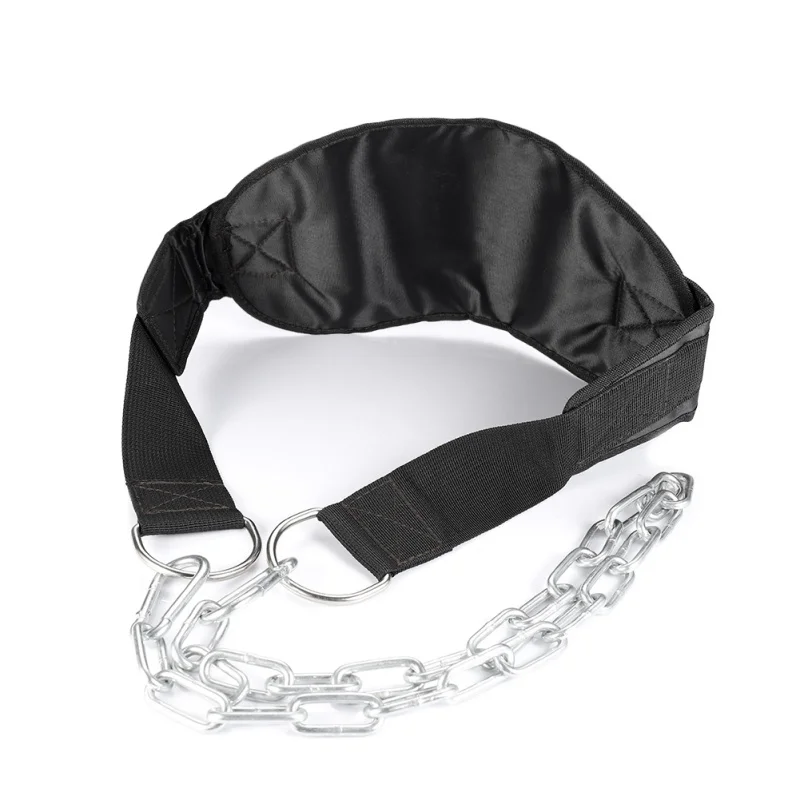 NEW Gym Body Waist Strength Training Power Fitness Dip Belt Weight Lifting Building Dipping Chain Pull Up