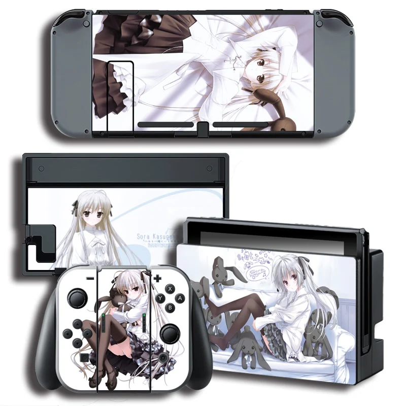 Виниловая Защитная Наклейка Kasugano Sora наклейка для консоли Nintendo Switch NS + контроллер