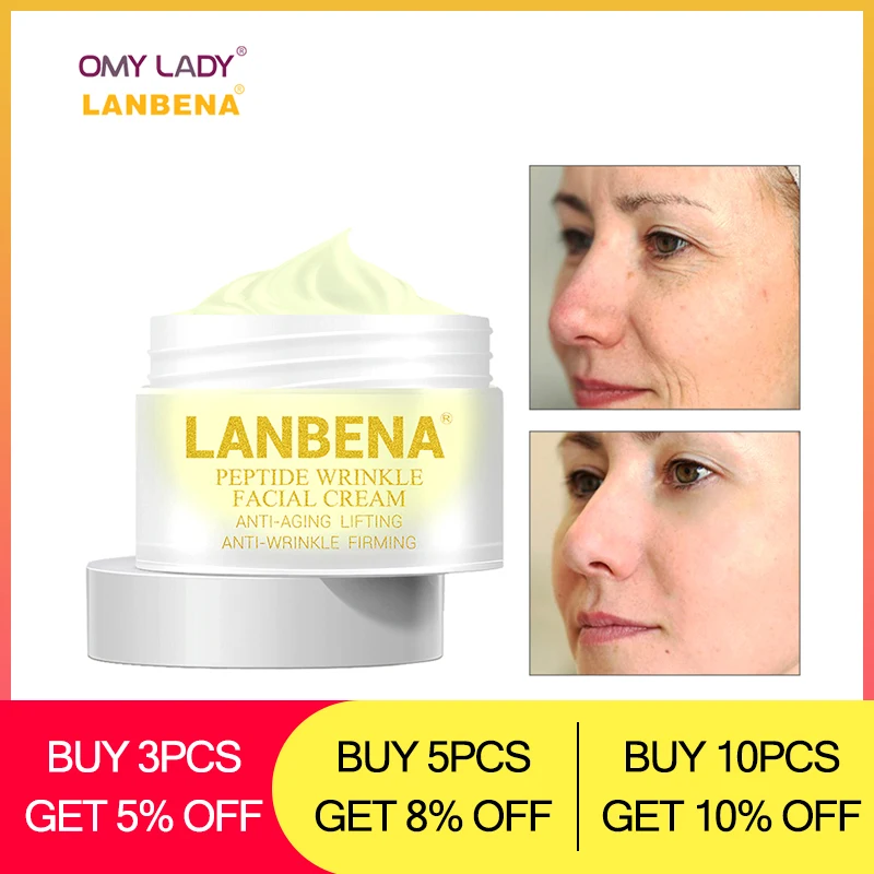 OMY LADY LANBENA Six пептидный крем для лица против морщин лифтинг старения ухода за кожей