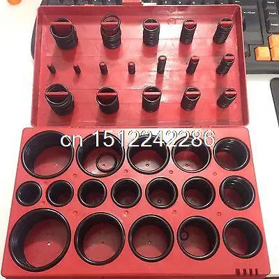Comprar Nuevo 419 unidades de goma o anillo sello plomería garaje surtido Kit