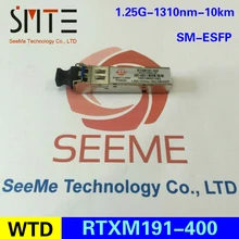 WTD RTXM191-400 WHTD 1.25G-1310nm-10km-SM-ESFP волоконно-оптический трансивер