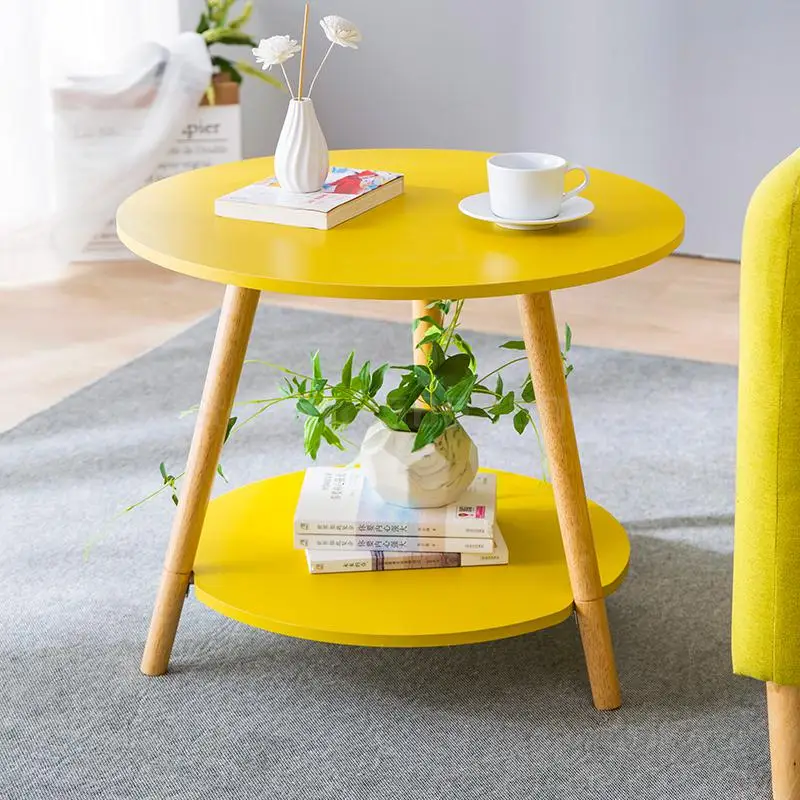 

Coffee table bedside sofa side table simple small round table small coffee table simple corner several Nordic small table