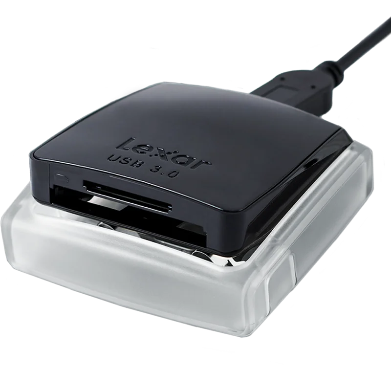 Профессиональный внешний кардридер Lexar USB 3 0 высокоскоростной с двумя слотами