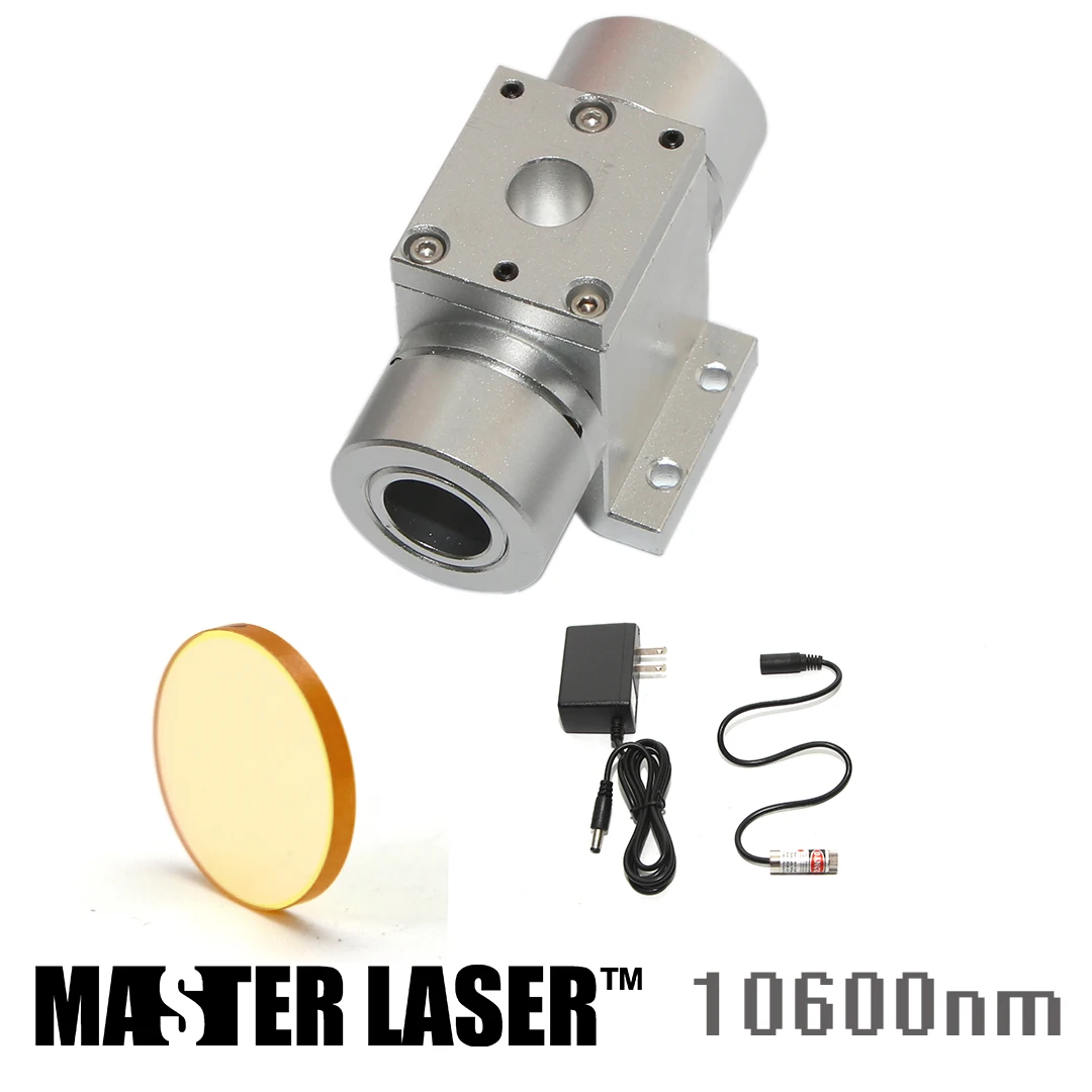 

10.6um CO2 1064nm Fiber Laser Beam Combiner Set Beam combiner Mount Beam Combiner Mirror Lens 20mm Laser Engraving Cuttinng