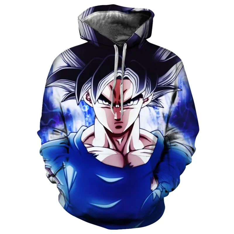 Новая анимация 3D принт Толстовка/Толстовка Dragon Ball унисекс хорошее качество