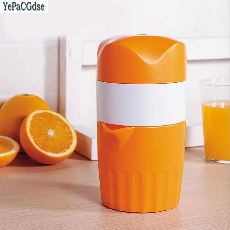 Portable Manual Lemon Household Juicer Juice Bottle Mini Travel Small