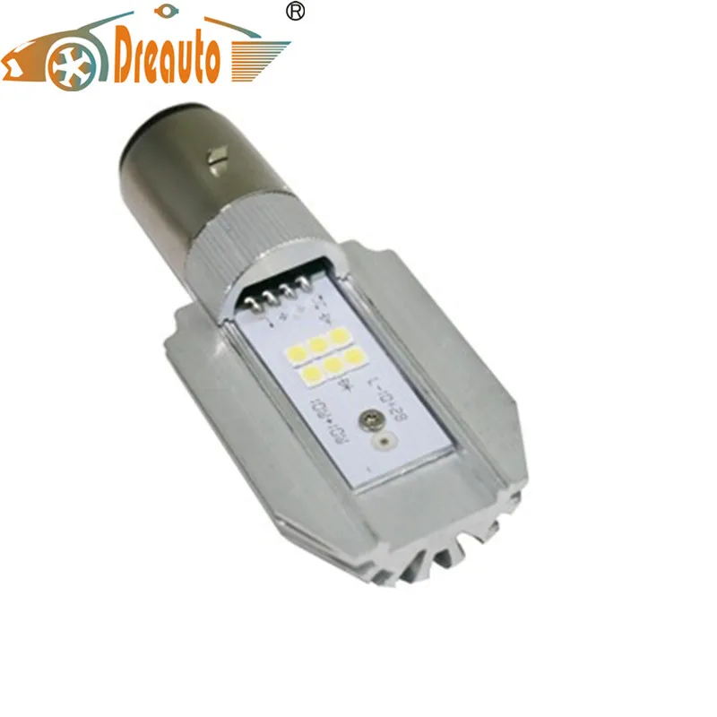 

Dreauto H6 LED Motorcycle Headlight Bulb 12W 1200LM BA20D Hi Lo Beam Lamp Scooter ATV Moto Accessory Fog Light For Suzuki