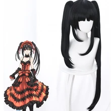 DATE A LIVE токисаки Куруми Косплэй парик волос токисаки Куруми Хэллоуин Карнавальный парики
