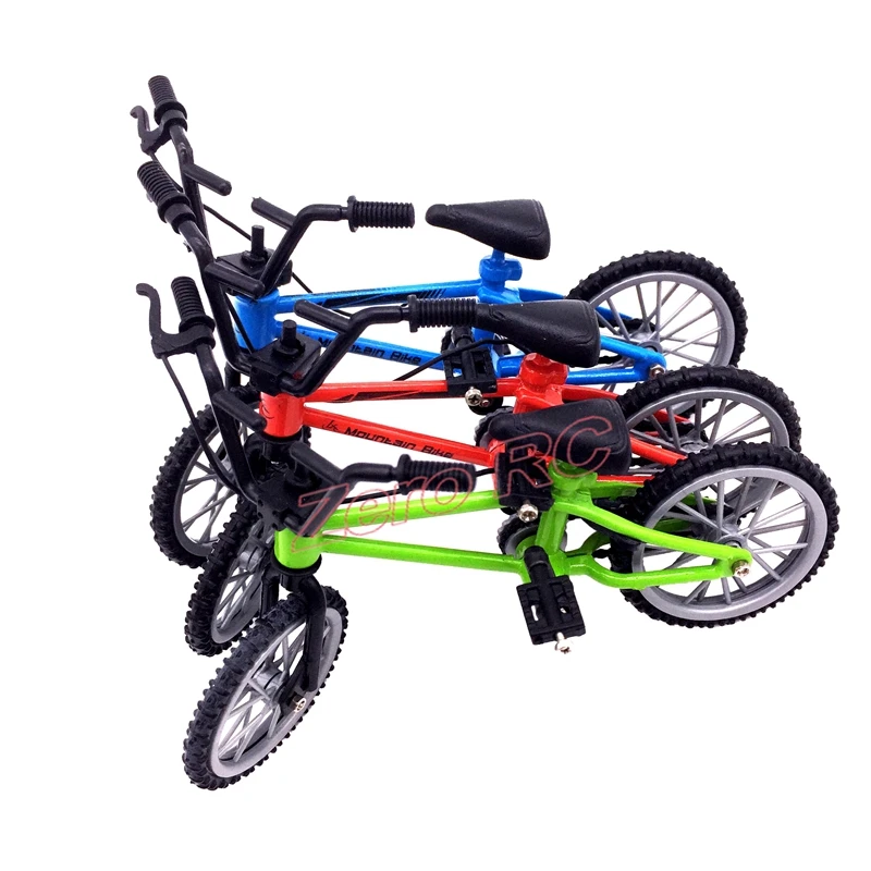 Mini Bycicle for Kids, Decorative Bike Model, Red/Blue/Green 1/24 Toy