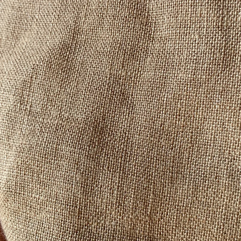 

M-447 100% Linen Fabric Sand Washed White Ivory Blue Black Colors 140 cm 55'' width 195 gsm sewing fabric 200 meter wholesale