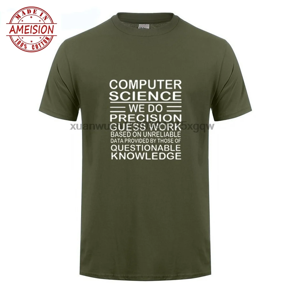 

Computer Science Mens Computing Programmer Programming Fresh Design Good Quality men T-Shirts plain letter t shirts