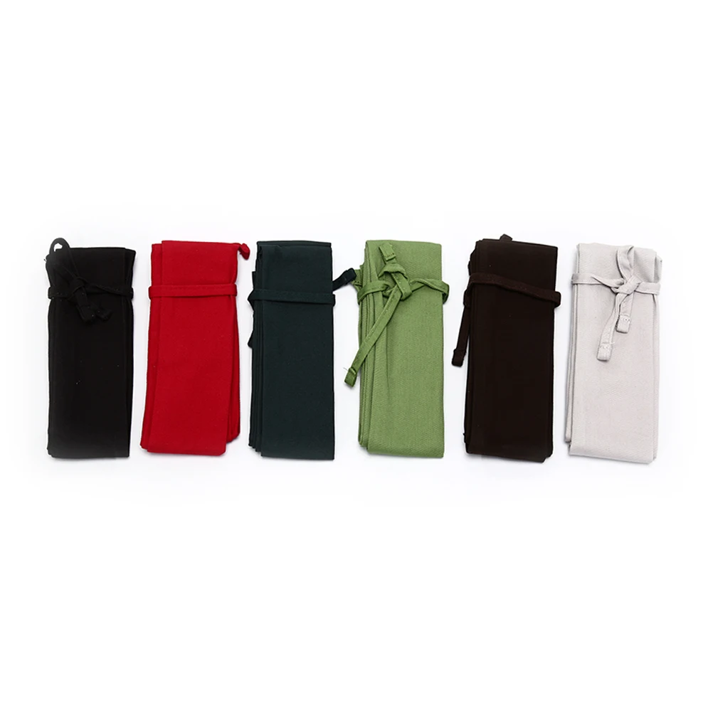 New Fishing Rod Sleeve Cover Case Fishing Pole Bag Storage Case Cotton Cloth Rod Sleeve Random Color