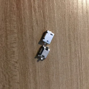 

500pcs 2DIP smd foot 5P Type Micro usb Port Phone Charging Connector