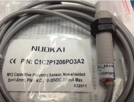 

FREE SHIPPING M12 C1C2P1206PO3A2 Capacitive proximity switch sensor