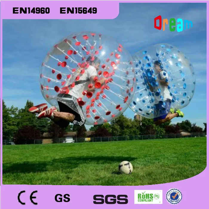 Free Shipping 1.5m Inflatable Football Bubble Ball Bumper Ball Body