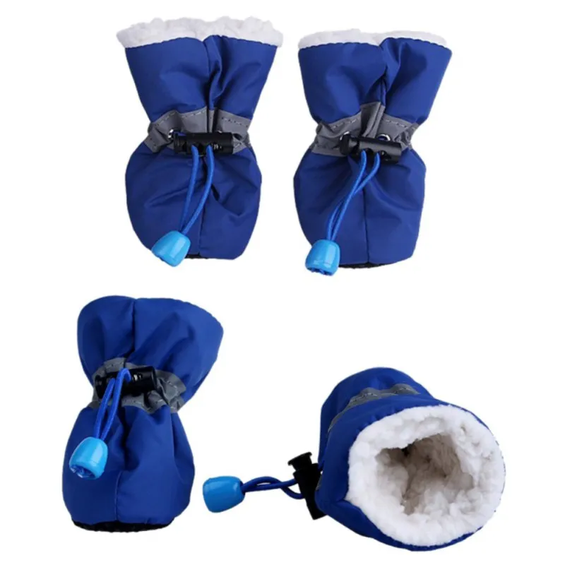 

Winter Warmer Shoes Boots For Dogs Elastic For Dogs Anti-slip Shoes Socks For Small Dogs Cats Boots