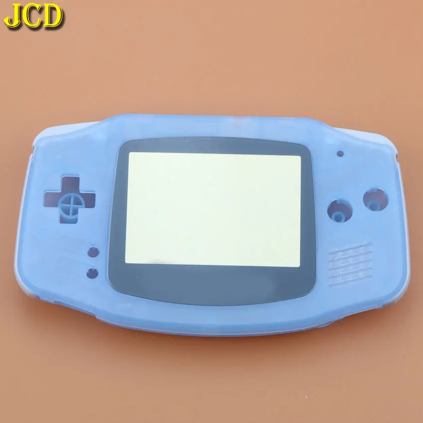 JCD 1 шт. светящийся Полный Корпус в сборе для игровая приставка GBA оболочка чехол+ Защитная пленка для экрана+ Этикетка-наклейка для Gameboy Advance