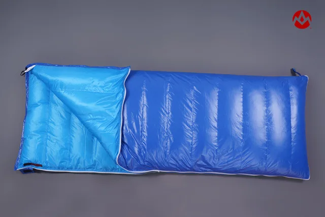 Cheap AEGISMAX new style high quality envelope type single sltra-light 600g/900g  goose down filling sleeping bag