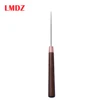 LMDZ Wood Handle Drillable Awl Round Solid Tool for Leather Craft  Awl Hand Stitching Taper Leathercraft Needle Tool Kit Sewing ► Photo 1/6