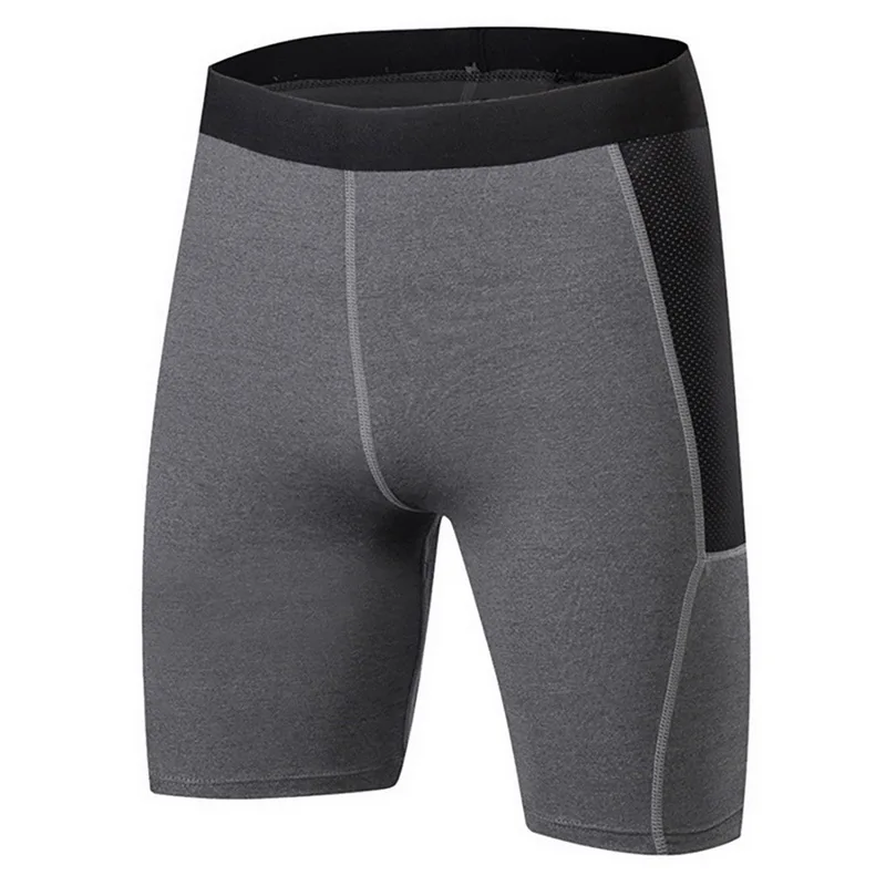 

2019 New Men's Compression Shorts Pants Men Bodyboulding Short Pants Professional Fitness Quick-drying Short Bottoms