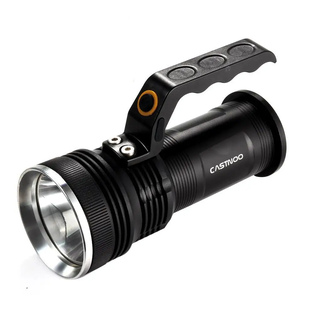 8000LM Rechargeable Police Flashlight 3 Modes Aluminum Alloy Tactical
