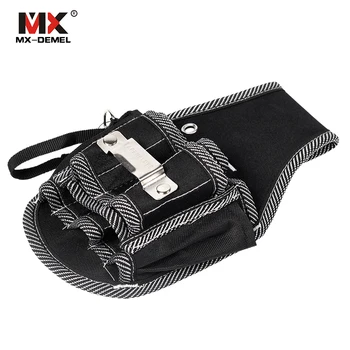 

MX-DEMEL Black Hand Tool Pouch For Waist Tool Bag Tool Bag Portable Holder Multifunction Tool Bag