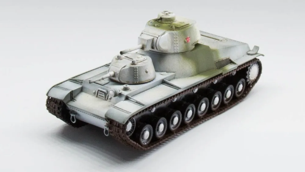 Модель 1/72 советская зимняя версия с рисунком Готовая модель 5м Hobby| |