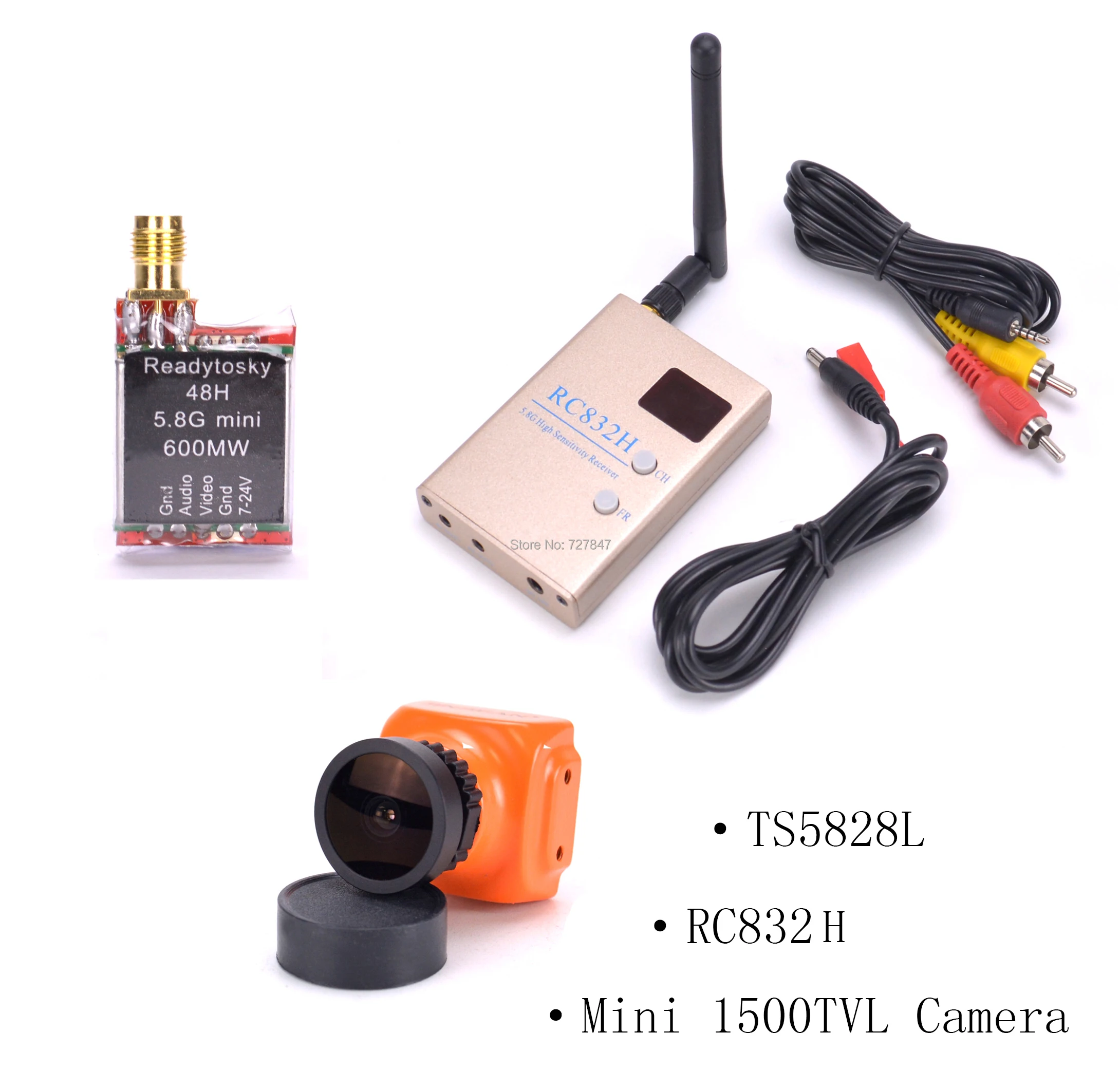 A23 1500TVL camera TS5828L