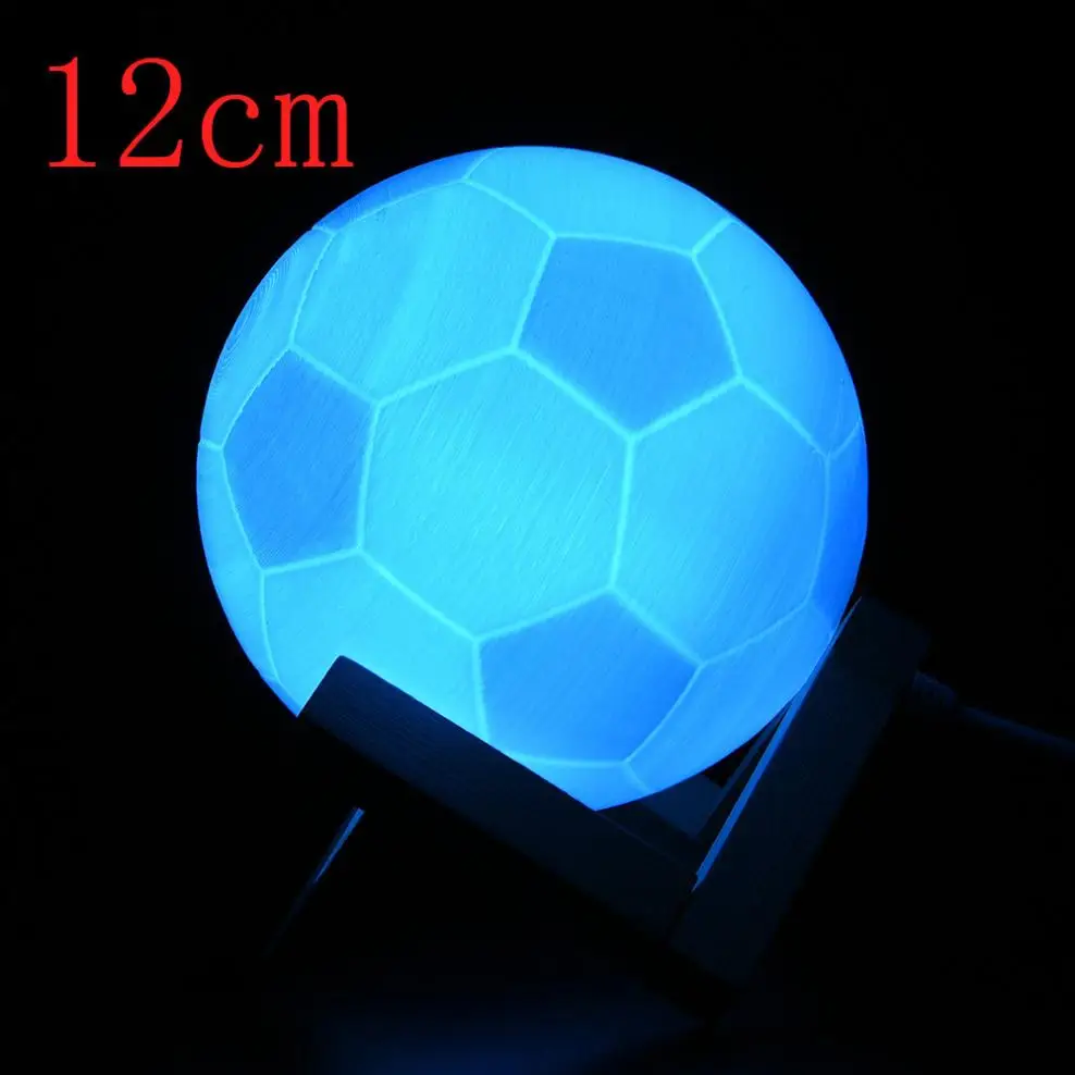 

2018 NEW MUQGEW 3D USB LED Magical Football Night Light Table Desk Football Lamp Gift Night Light Home Decor Creative Gift