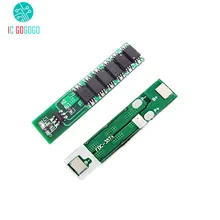 5 шт. 1 S 15A 3,7 V Плата защиты батареи 18650 литий-ионный BMS PCM PCB 6MOS ion li над разрядкой заряда защитного модуля
