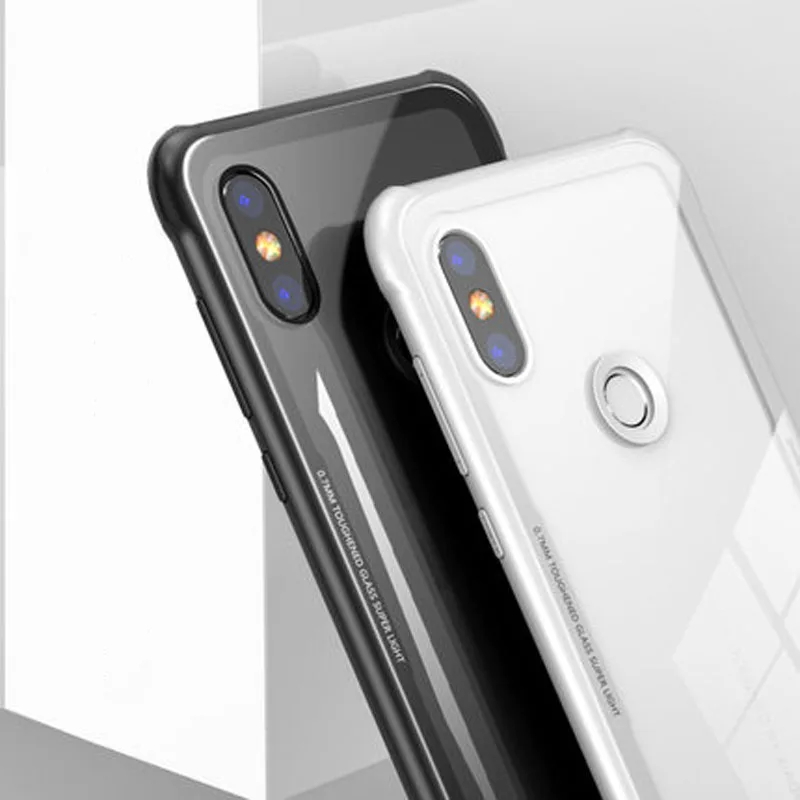 Чехол для Xiaomi Mi Mix 3 металлический чехол из закаленного стекла пластиковая задняя