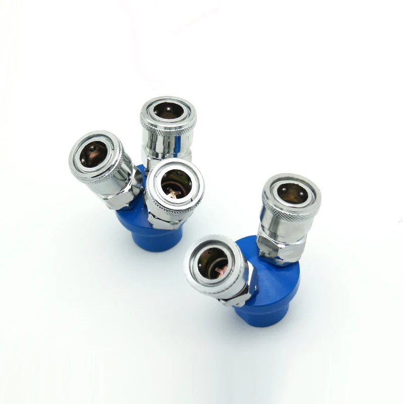 1/4" BSPP Female Thread C Type 2 Way Pneumatic Fittings SMV 3 Air Hose Quick Coupler Socket Connector SMY | Обустройство дома