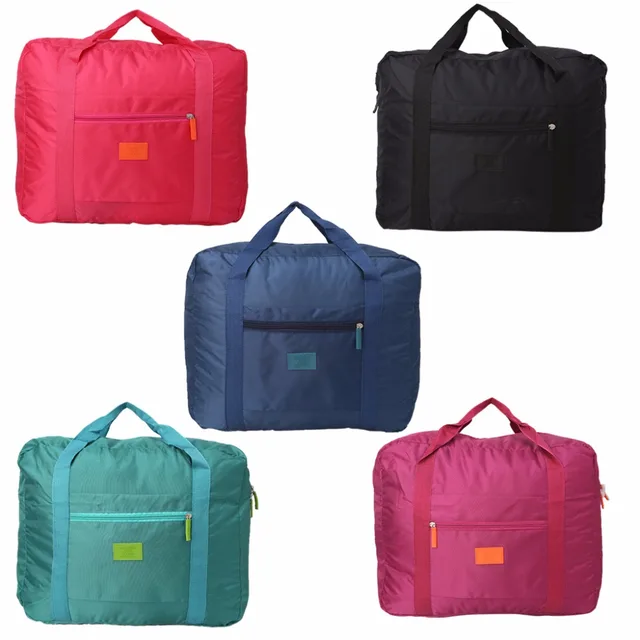 thinkthendo portable travel foldable luggage bag clothes storage big luggage size