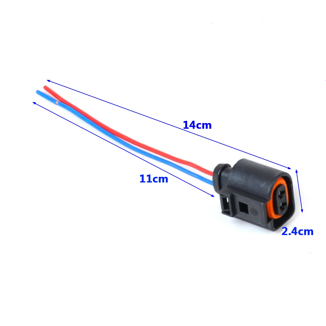 Beler электропроводки 2 контактный разъем проводки 1J0 973 802 1J0973702 для VW Audi 2004-2006 2007 2008 2009 1J0 973 702