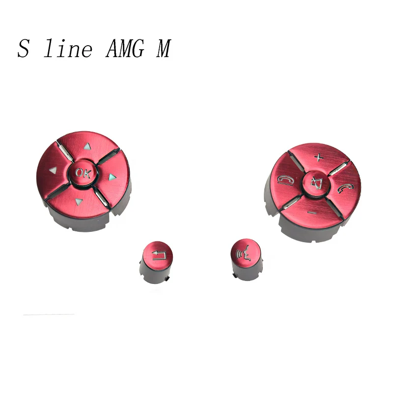 

Car Styling Steering Wheel Buttons Covers Trim Stickers For Mercedes Benz C Class W204 C180 C200 C260 C280 C300 Auto Accessories