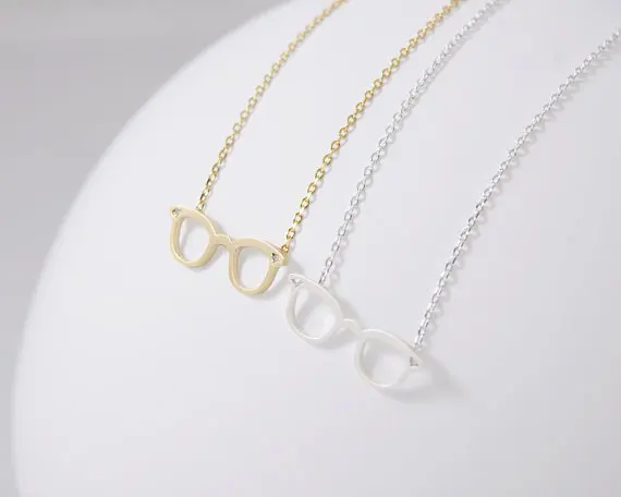 Модное ожерелье с подвеской в виде маленькой стеклянной рамки|fashion necklace|little