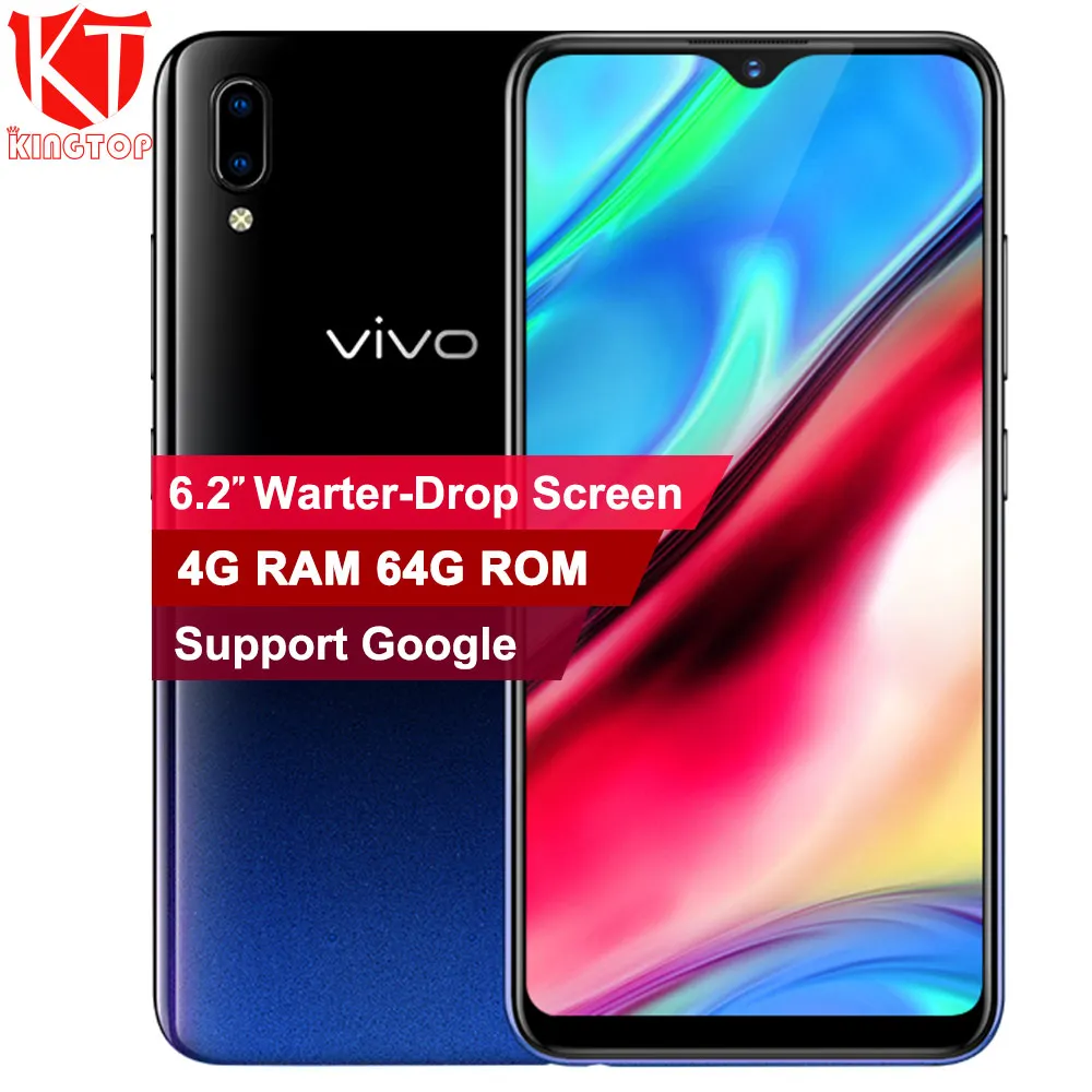 VIVO Y93, мобильный телефон, 3/4G Оперативная память 64G Встроенная память Octa core 6,2 ''Full Экран спереди 8.0MP сзади 13MP Камера 4030 мА/ч, сотовый телефон