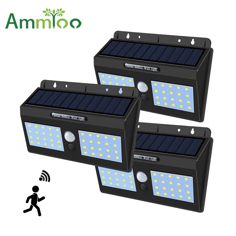 

1-5PCS LED Solar Street Light PIR Motion Sensor Solar Garden Light Outdoor Waterproof Solar Light For Lantern Garden Stair Decor
