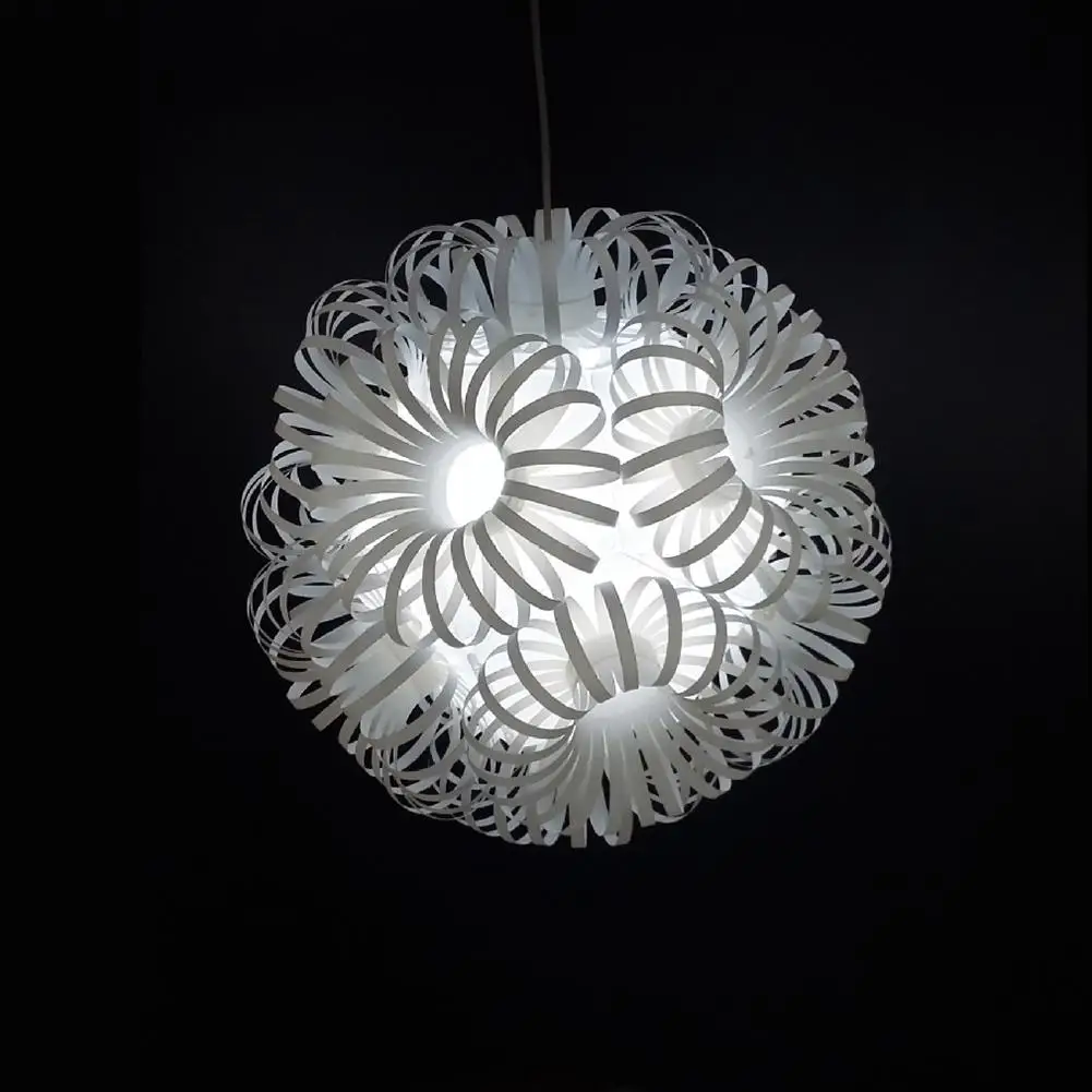 DIY цветок мяч абажур потолочный светильник висит свет крышка дома Ресторан Декор Лидер продаж
