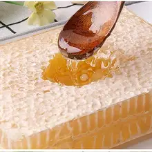 Чистый мед расческа Жевательная на медовой ферме делает настоящий мед расческа мед натуральный пчелиный ульь питание здоровье женщин еда десерт