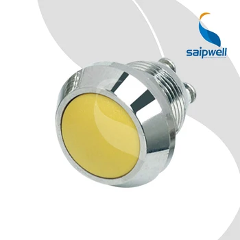 

Resetable Type Waterproof IP65 Mini Button Switch / Round Shape Metal Push Button Switch (SP12-A5)