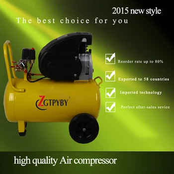 

2015 hot sale piston air compressor portable air compressor for sale