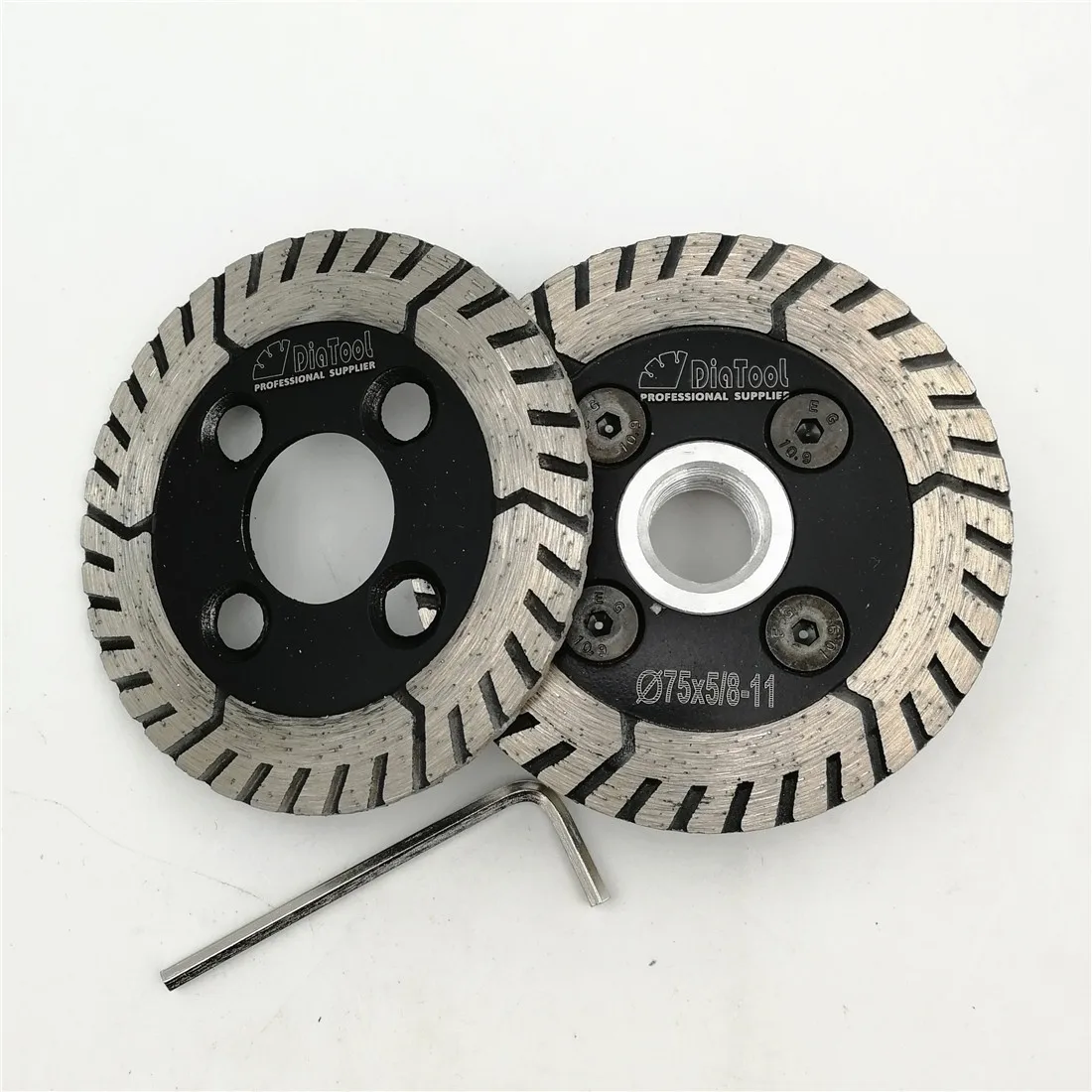 Buy DIATOOL 1pc 3" Diamond Dual Saw Blade with flange