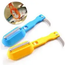 1 шт. многофункциональный быстро Тематические товары про рептилий и земноводных рыбьей кожи Сталь Пластик рыбы Весы Remover Весы R Скребки очиститель Кухонные принадлежности инструмент Овощечистка