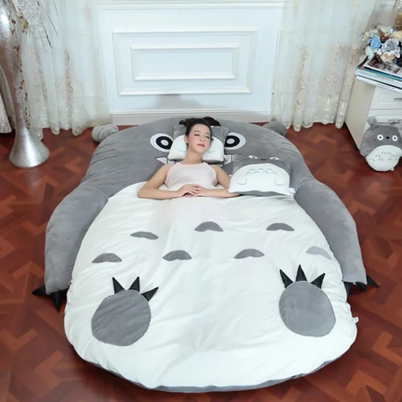 Цельнокроеный дизайнерский чехол для дивана ALWAYSME 130x200 см Totoro татами коврики без